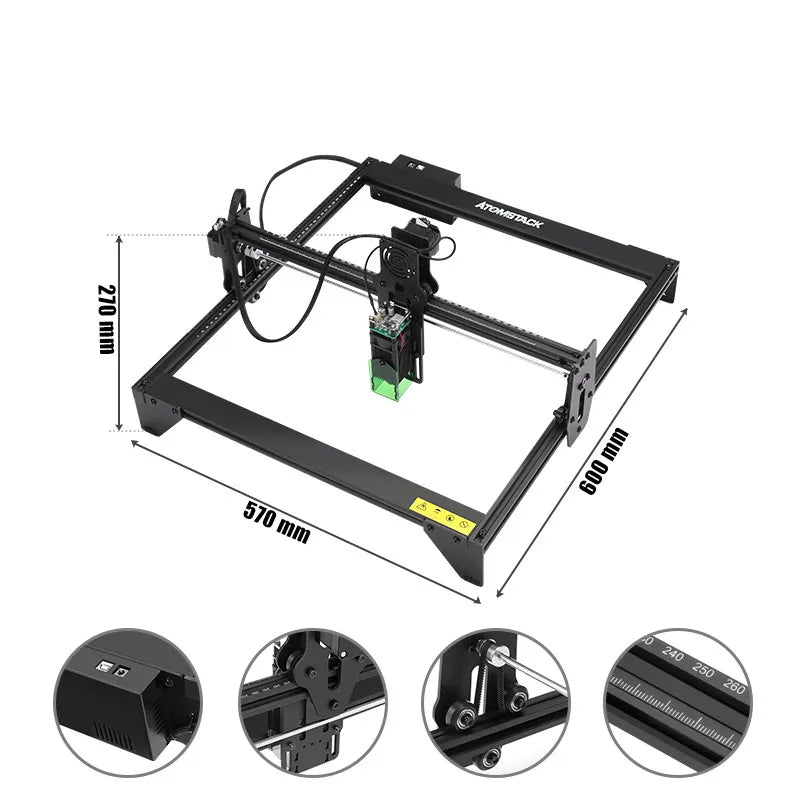 ATOMSTACK A5 20W Laser Engraving Machine