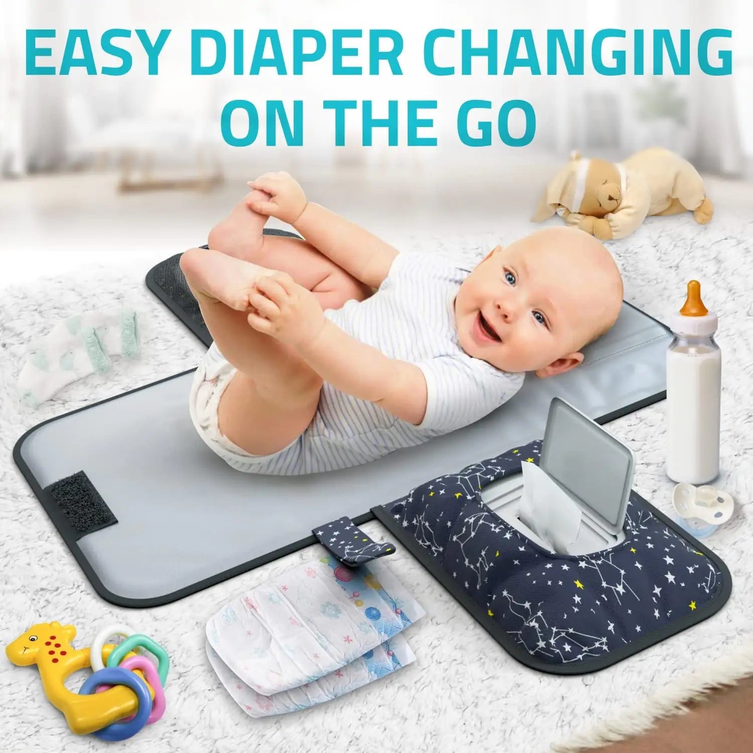 Portable Diaper Changing Pad