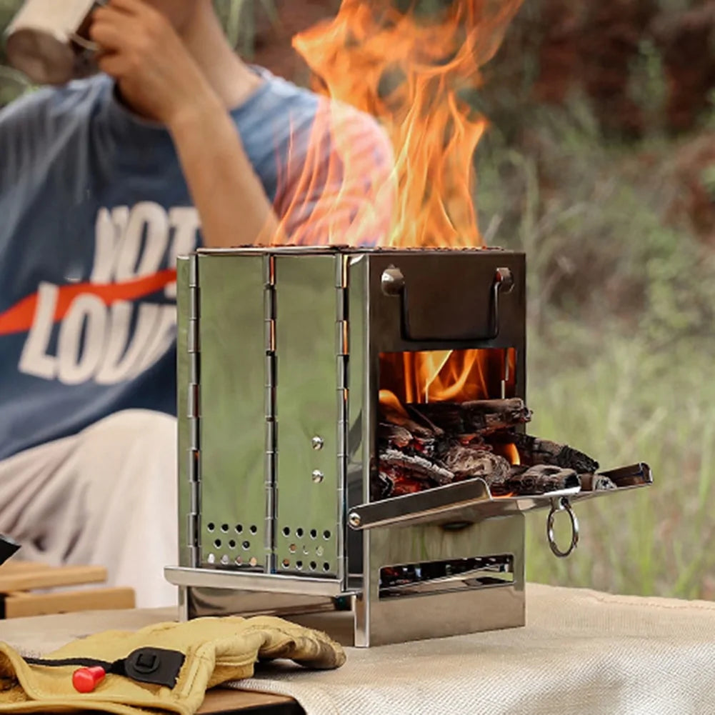 Mini Portable Firewood Stove