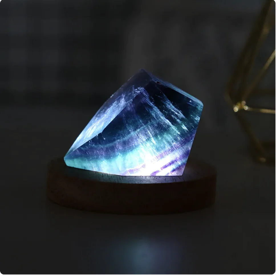 Rainbow Fluorite Night Light