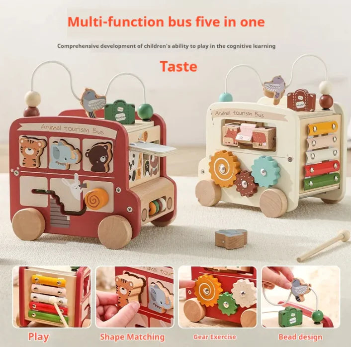 Five In One Bus Toy