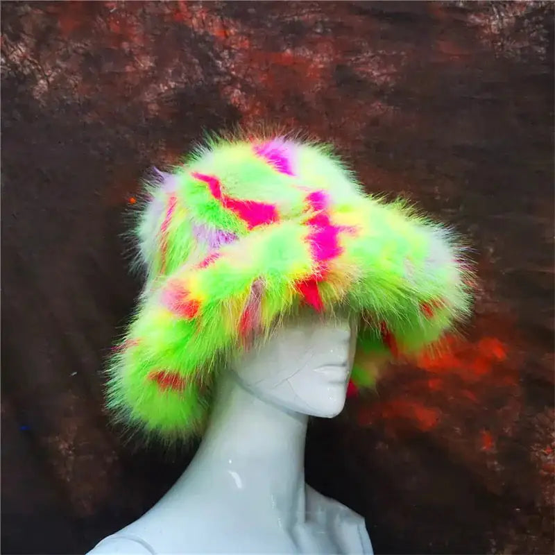 Fur Colorware Hat