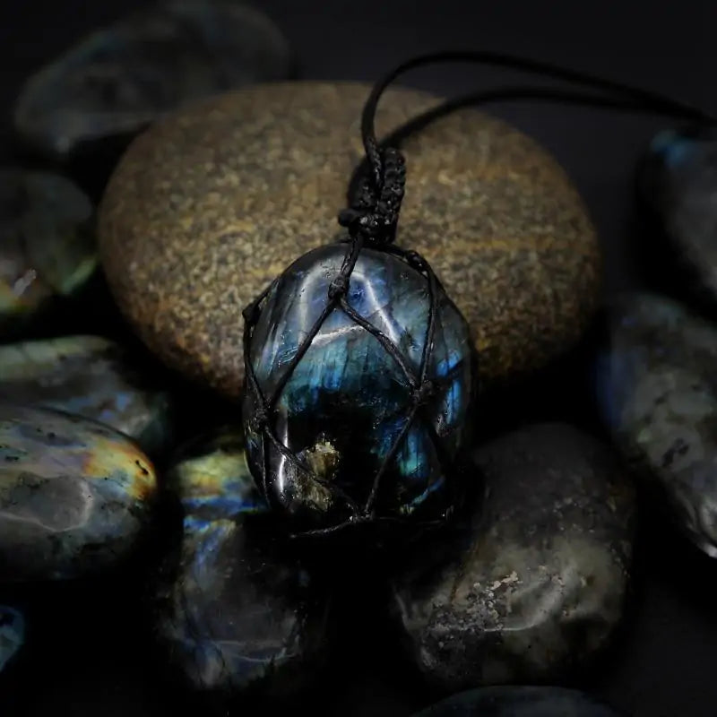 Labradorite Rope Necklace